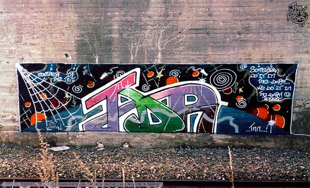 TDR by DoggieDoe, Jeen and Seeny - The Dark Roses and The New Nation - Hvidovre, Denmark 1985